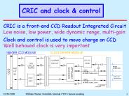 CRIC and clock