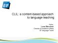 CLIL PowerPoint PPT Presentation