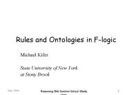 Rules and Ontologies in Flogic