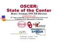 Henry Neeman, OSCER Director PowerPoint PPT Presentation
