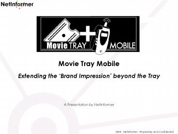 Movie Tray Mobile