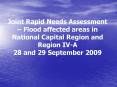 Joint Rapid Needs Assessment  PowerPoint PPT Presentation