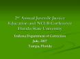 2nd Annual Juvenile Justice Education and NCLB Conference Florida State University PowerPoint PPT Presentation