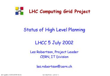 les robertson cernit 1