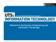 Welcome to the Faculty of Engineering and Information Technology PowerPoint PPT Presentation