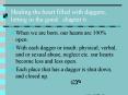 Healing the heart filled with daggers, letting in the good: chapter 6 PowerPoint PPT Presentation