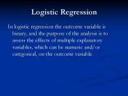Logistic Regression