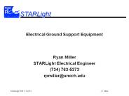 Electrical Ground Support Equipment