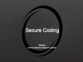 Secure%20Coding PowerPoint PPT Presentation