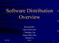 Software Distribution Overview PowerPoint PPT Presentation
