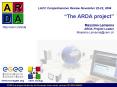 The ARDA project Massimo Lamanna ARDA Project Leader Massimo.Lamannacern.ch PowerPoint PPT Presentation