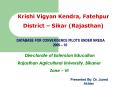 Krishi Vigyan Kendra, Fatehpur PowerPoint PPT Presentation