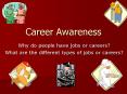 Career Awareness PowerPoint PPT Presentation
