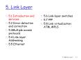5. Link Layer PowerPoint PPT Presentation