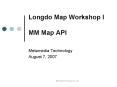 Longdo Map Workshop I MM Map API PowerPoint PPT Presentation