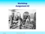 Workshop Assignment
