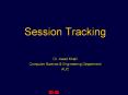 Session Tracking PowerPoint PPT Presentation