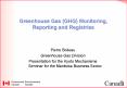 Greenhouse Gas (GHG) Monitoring, Reporting and Registries PowerPoint PPT Presentation