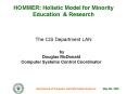 HOMMER: Holistic Model for Minority Education PowerPoint PPT Presentation