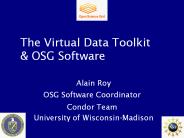 The Virtual Data Toolkit