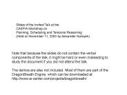 At the Intersection of Planning and Constraint Programming