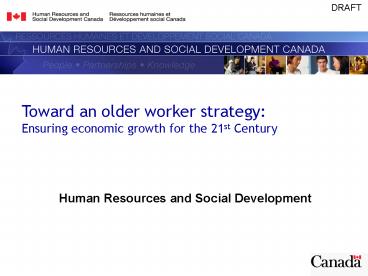 Human Resources and Social Development