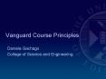 Vanguard Course Principles PowerPoint PPT Presentation