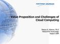 Value Proposition and Challenges of Cloud Computing PowerPoint PPT Presentation
