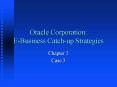 Oracle Corporation: EBusiness Catchup Strategies PowerPoint PPT Presentation
