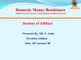 Domestic Money Remittance Important and necessary micro finance product for poor PowerPoint PPT Presentation