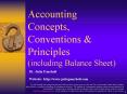 Accounting Concepts, Conventions PowerPoint PPT Presentation