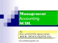 Management Accounting SCDL