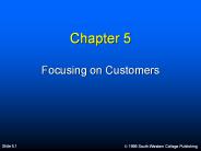 Focusing on Customers