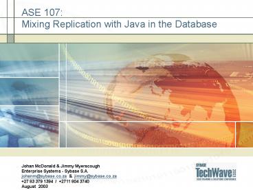 presentation player overlay