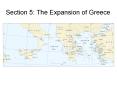 Section 5: The Expansion of Greece PowerPoint PPT Presentation