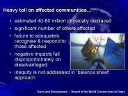 Heavy toll on affected communities