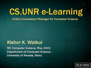 presentation player overlay