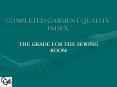 COMPLETED GARMENT QUALITY INDEX PowerPoint PPT Presentation