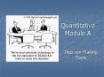 Quantitative Module A PowerPoint PPT Presentation