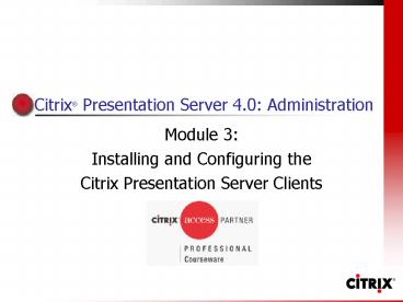 presentation player overlay