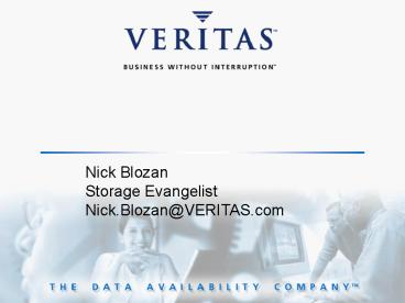 Corporate and Products Overview