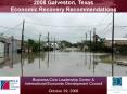 2008 Galveston, Texas Economic Recovery Recommendations PowerPoint PPT Presentation