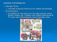 GENDER DIFFERENCES PowerPoint PPT Presentation