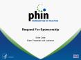 Request For Sponsorship PowerPoint PPT Presentation