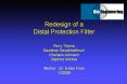 Redesign of a Distal Protection Filter Perry Tiberio Sandeep Devabhakthuni Chenara Johnson Daphne Kontos Mentor: Dr. Ender Finol 1/25/05 PowerPoint PPT Presentation