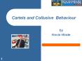 Cartels and Collusive Behaviour PowerPoint PPT Presentation