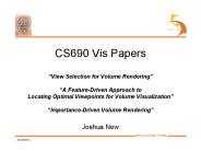 CS690 Vis Papers 