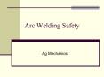 Arc Welding Safety PowerPoint PPT Presentation