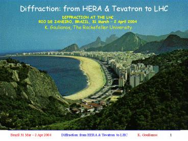 Diffraction: from HERA