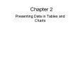Presenting Data in Tables and Charts PowerPoint PPT Presentation